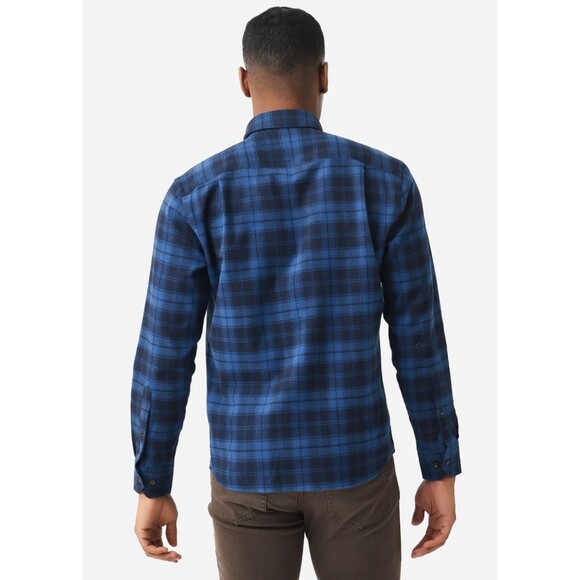 $248 NWT Peter Millar Crown Crafted Mens Shirt Neo Japanese Flannel Plaid Medium - Picture 4 of 4